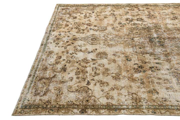7' x 10' 1 Hand Knotted Ultra Vintage Persian Wool Rug