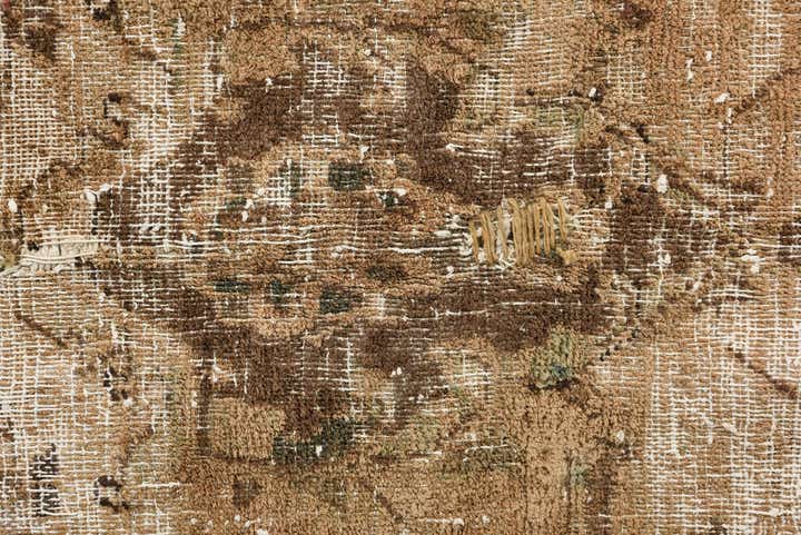 7' x 10' 1 Hand Knotted Ultra Vintage Persian Wool Rug