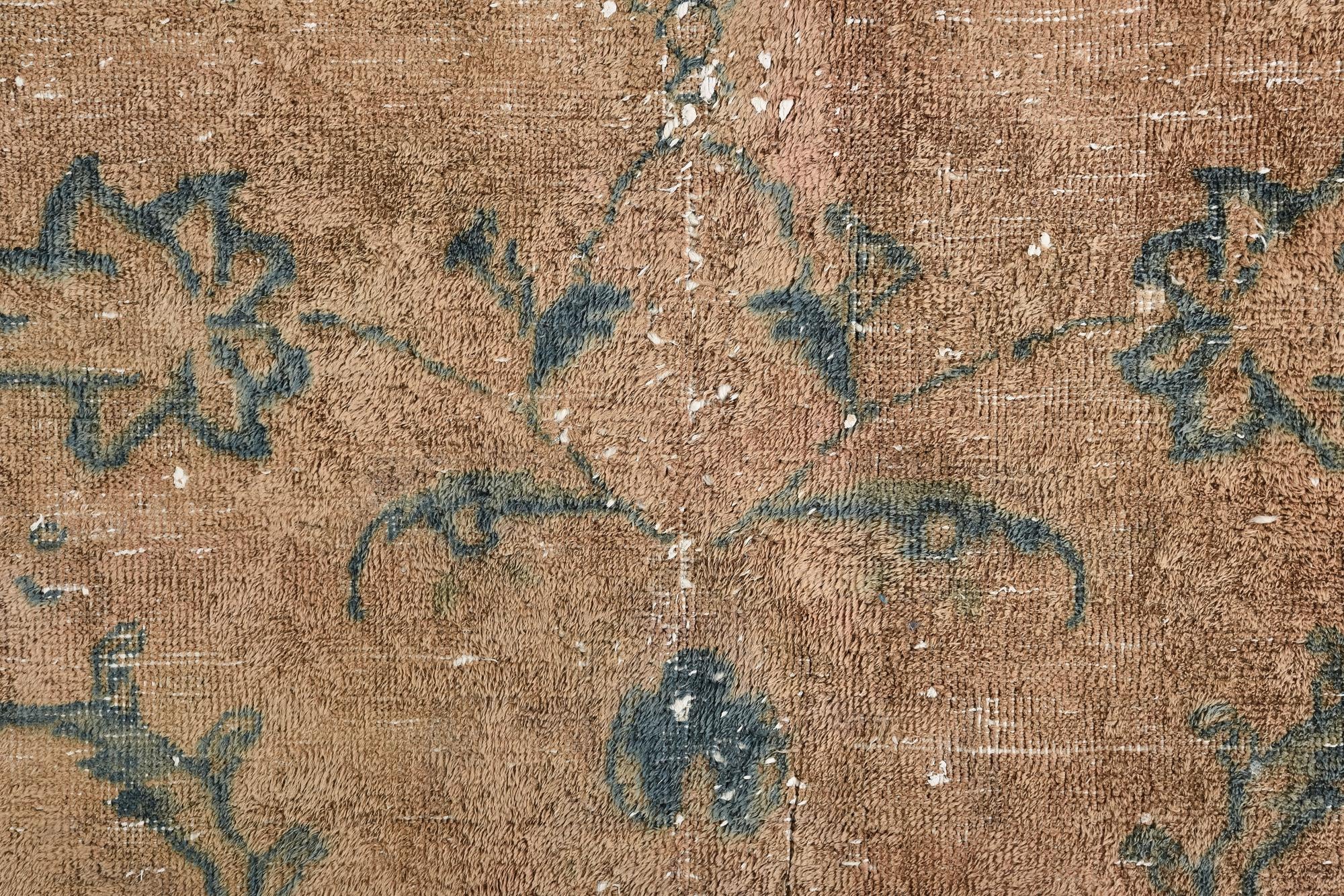 7' 1 x 10' 2 Hand Knotted Ultra Vintage Persian Wool Rug
