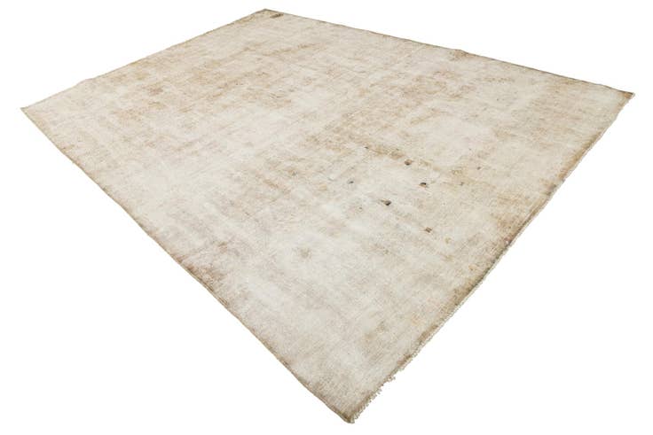 Detail image of 8' 8 x 11' 10 Hand Knotted Ultra Vintage Persian Wool Rug