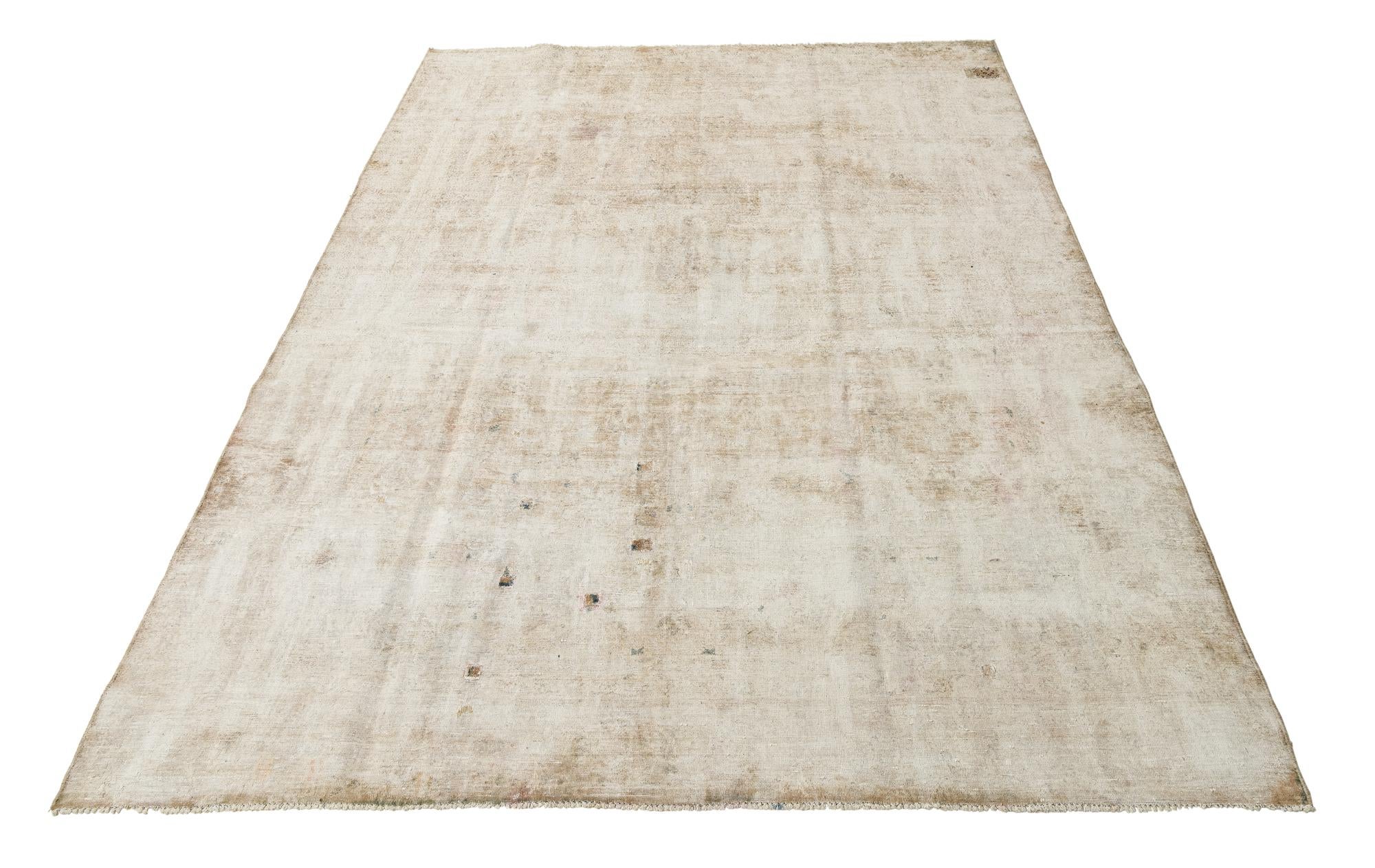 8' 8 x 11' 10 Hand Knotted Ultra Vintage Persian Wool Rug