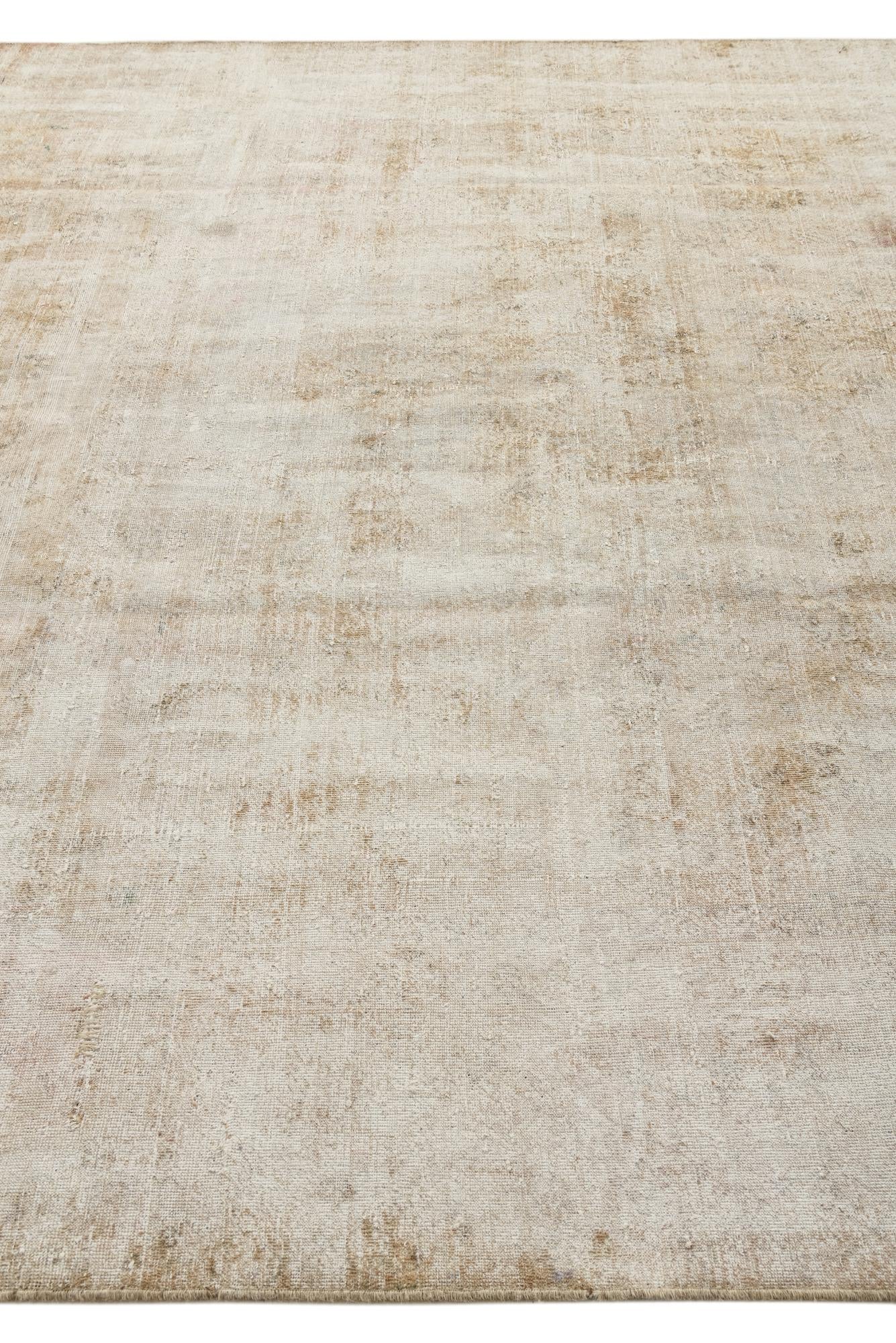 8' 8 x 11' 10 Hand Knotted Ultra Vintage Persian Wool Rug