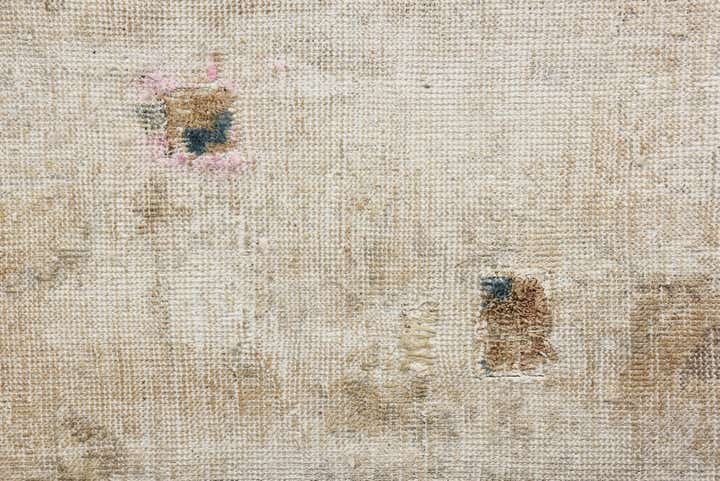 8' 8 x 11' 10 Hand Knotted Ultra Vintage Persian Wool Rug