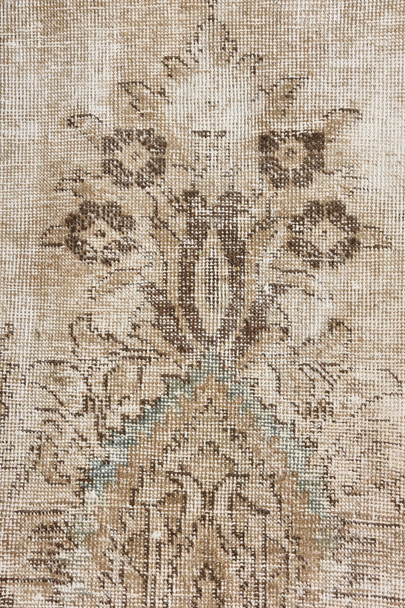 9' 6 x 13' Hand Knotted Ultra Vintage Persian Wool Rug