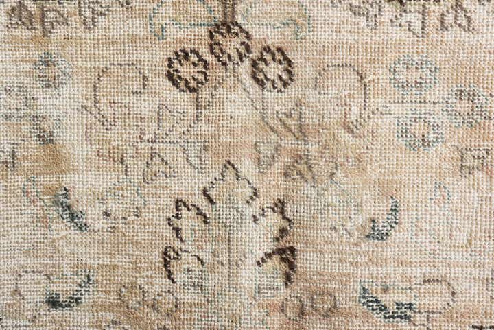 6' 3 x 9' 5 Hand Knotted Ultra Vintage Persian Wool Rug