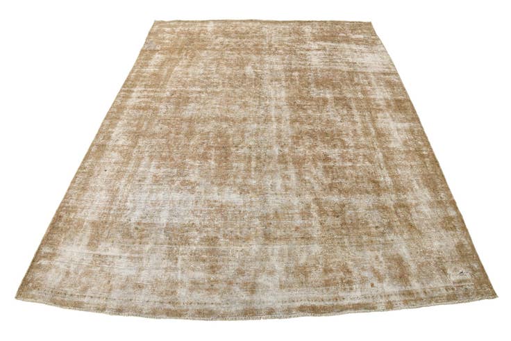 Detail image of 9' 5 x 12' 7 Hand Knotted Ultra Vintage Persian Wool Rug