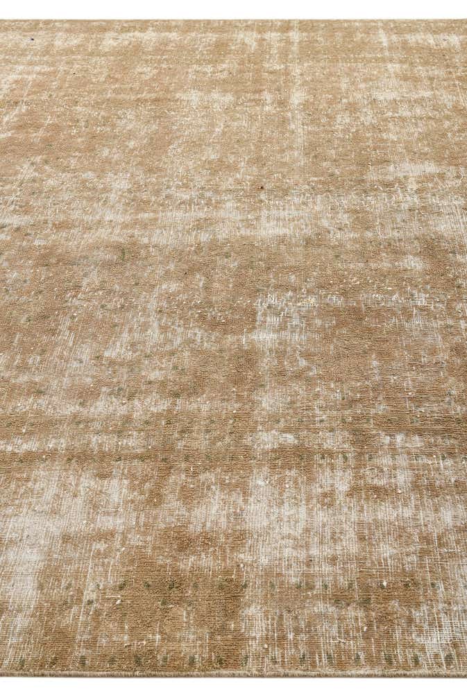 9' 5 x 12' 7 Hand Knotted Ultra Vintage Persian Wool Rug