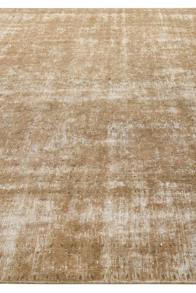 Detail image of 9' 5 x 12' 7 Hand Knotted Ultra Vintage Persian Wool Rug
