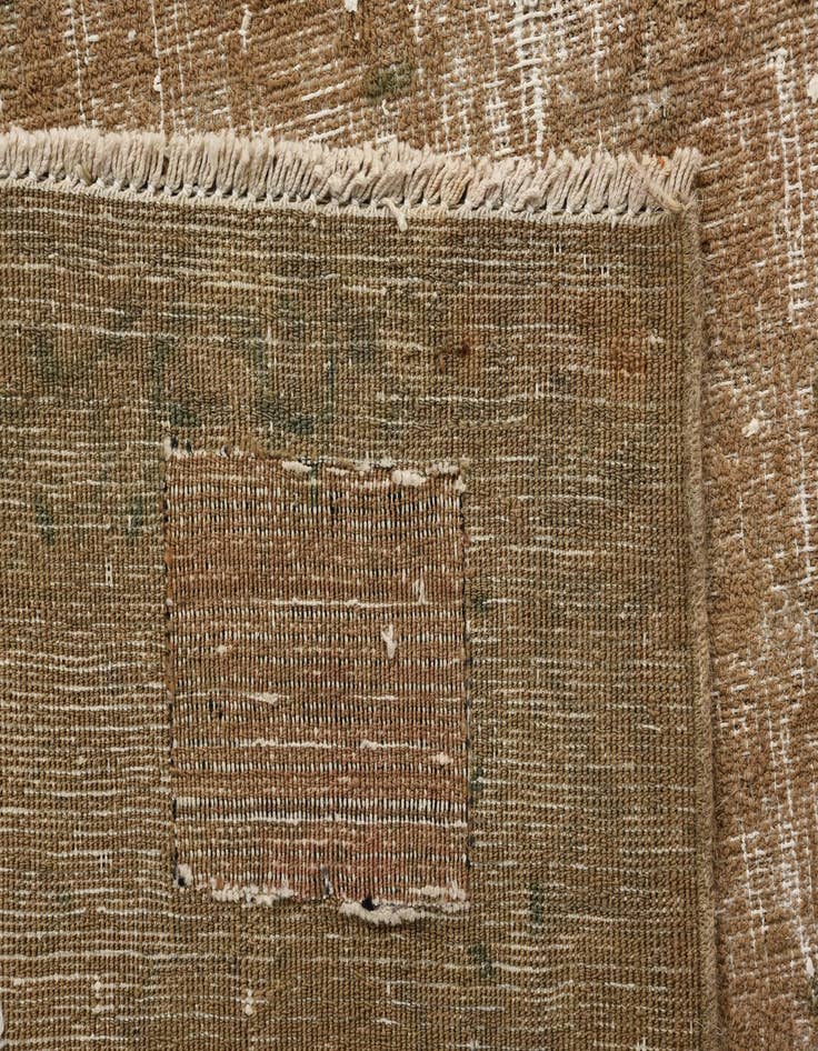 Detail image of 9' 5 x 12' 7  Hand Knotted Ultra Vintage Persian Wool Rug