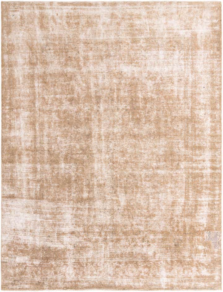 9' 5 x 12' 7 Hand Knotted Ultra Vintage Persian Wool Rug