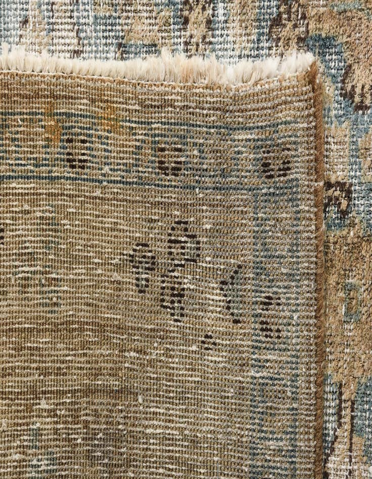 Detail image of 9' 4 x 12' 7  Hand Knotted Ultra Vintage Persian Wool Rug