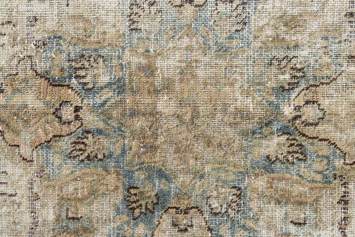 9' 4 x 12' 7 Hand Knotted Ultra Vintage Persian Wool Rug