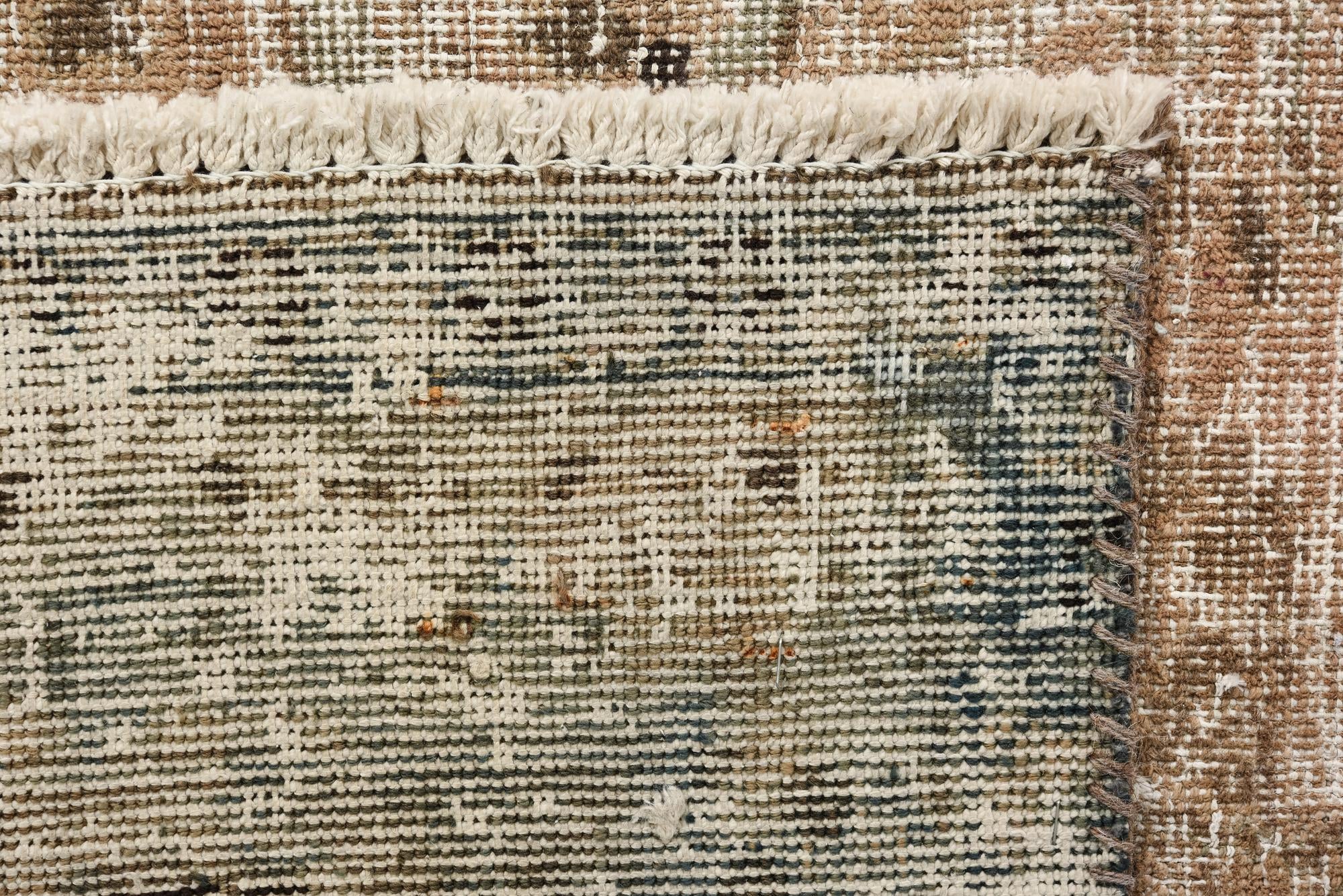 9' x 12' 3 Hand Knotted Ultra Vintage Persian Wool Rug