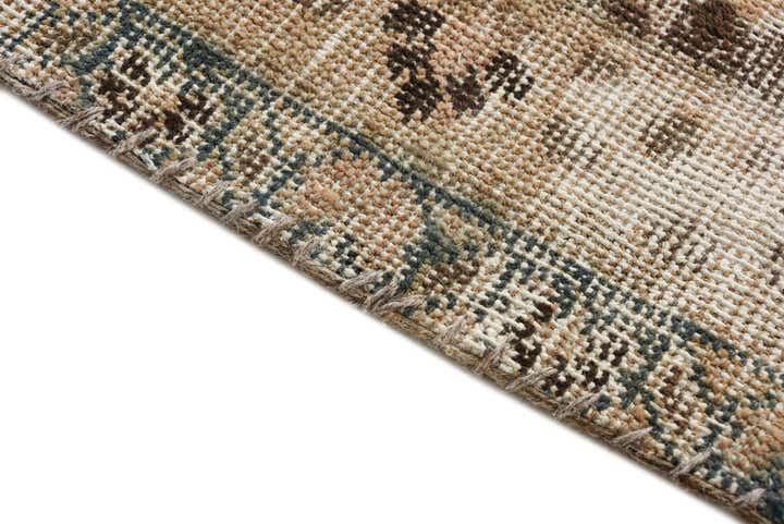 9' x 12' 3 Hand Knotted Ultra Vintage Persian Wool Rug