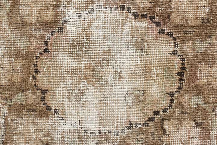 9' x 12' 3 Hand Knotted Ultra Vintage Persian Wool Rug