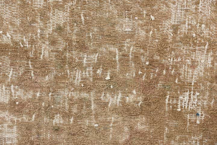 9' 6 x 12' 10 Hand Knotted Ultra Vintage Persian Wool Rug