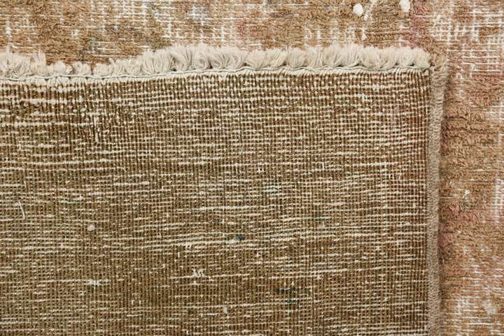 9' 6 x 12' 10 Hand Knotted Ultra Vintage Persian Wool Rug