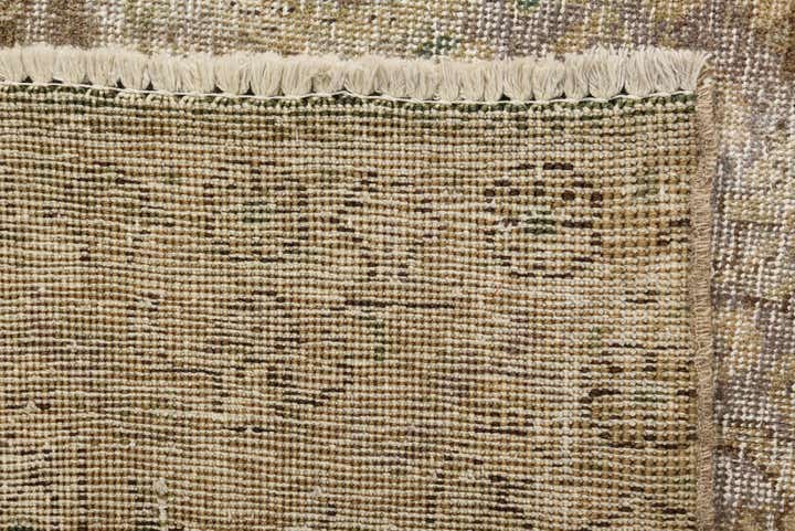 9' 5 x 12' 1 Hand Knotted Ultra Vintage Persian Wool Rug