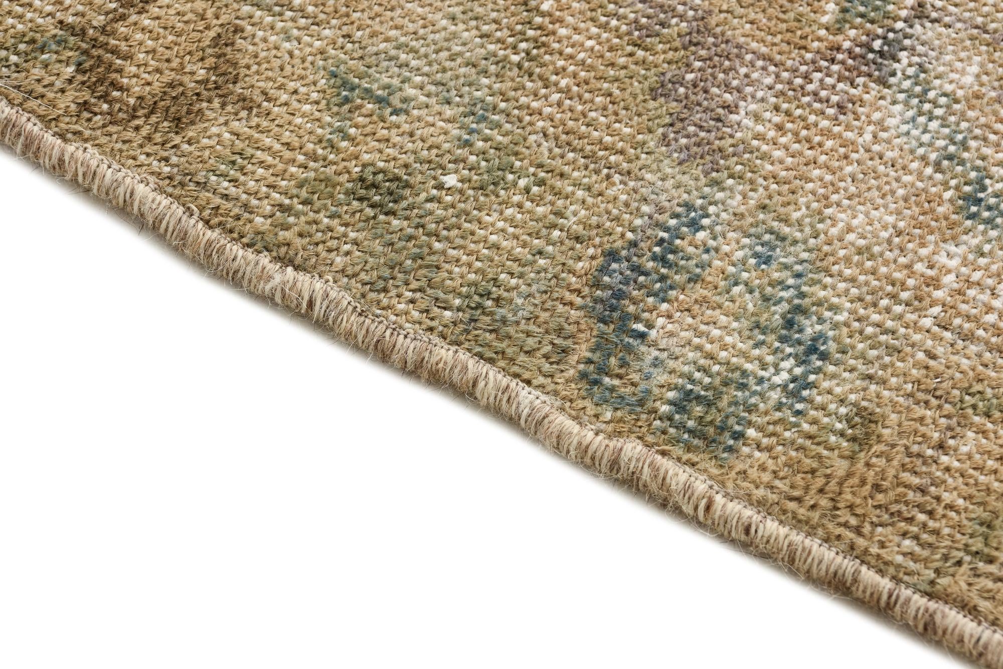 9' 5 x 12' 1 Hand Knotted Ultra Vintage Persian Wool Rug