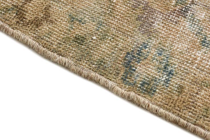 Detail image of 9' 5 x 12' 1 Hand Knotted Ultra Vintage Persian Wool Rug
