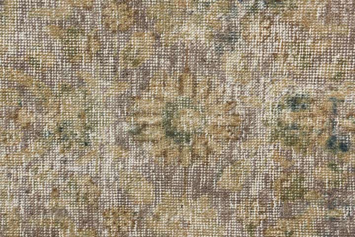 9' 5 x 12' 1 Hand Knotted Ultra Vintage Persian Wool Rug