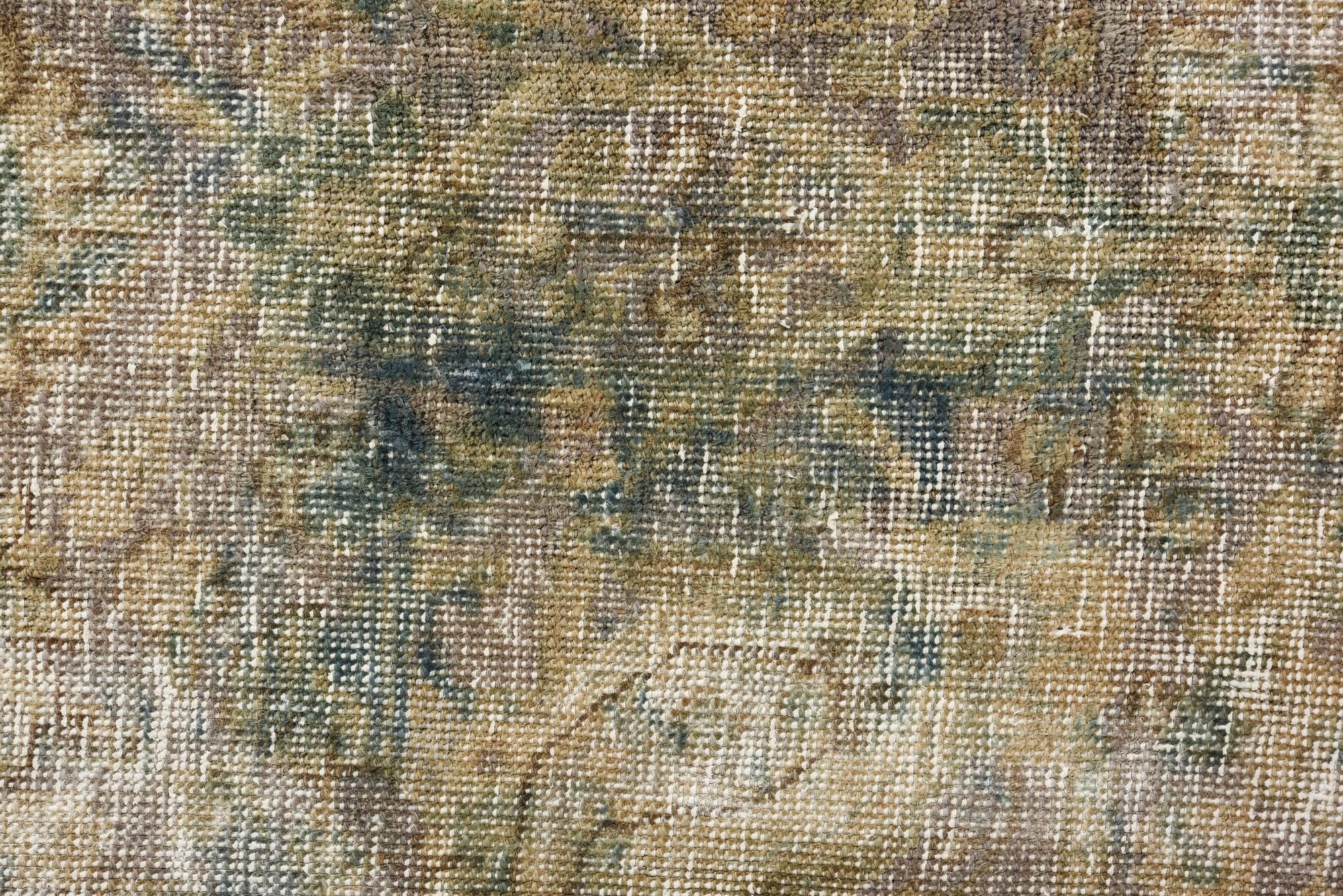 9' 5 x 12' 1 Hand Knotted Ultra Vintage Persian Wool Rug