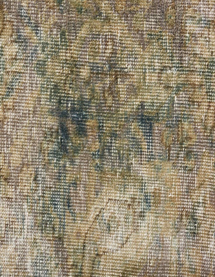 Detail image of 9' 5 x 12' 1  Hand Knotted Ultra Vintage Persian Wool Rug