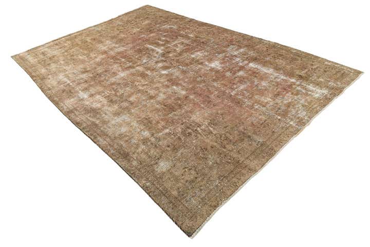 7' 6 x 10' 8 Hand Knotted Ultra Vintage Persian Wool Rug