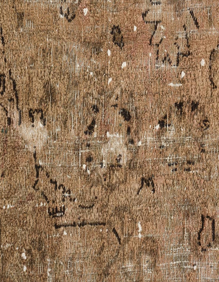 Detail image of 7' 6 x 10' 8  Hand Knotted Ultra Vintage Persian Wool Rug