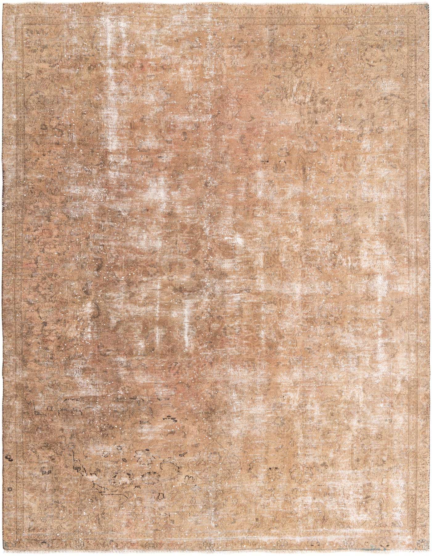 Primary image 7' 6 x 10' 8  Hand Knotted Ultra Vintage Persian Wool Rug