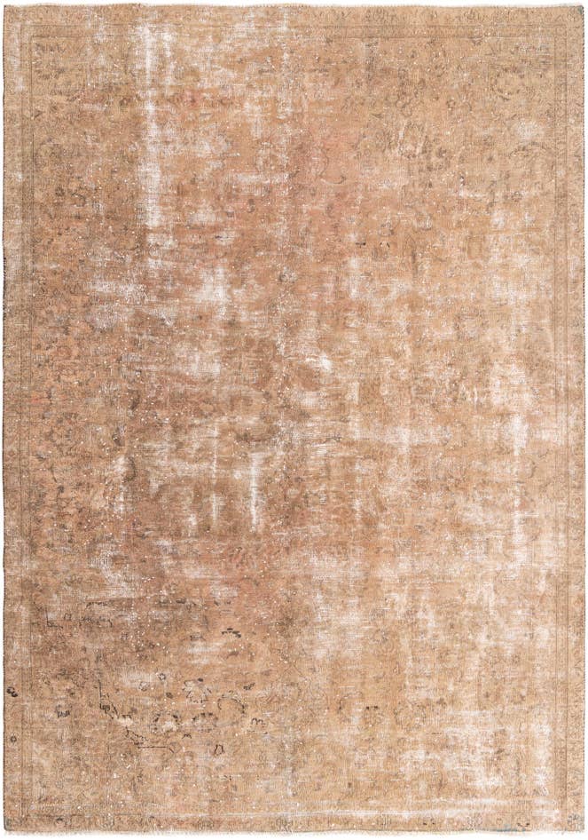 Detail image of 7' 6 x 10' 8 Hand Knotted Ultra Vintage Persian Wool Rug