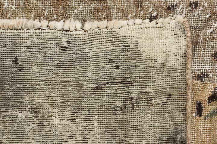 9' 4 x 11' 5 Hand Knotted Ultra Vintage Persian Wool Rug