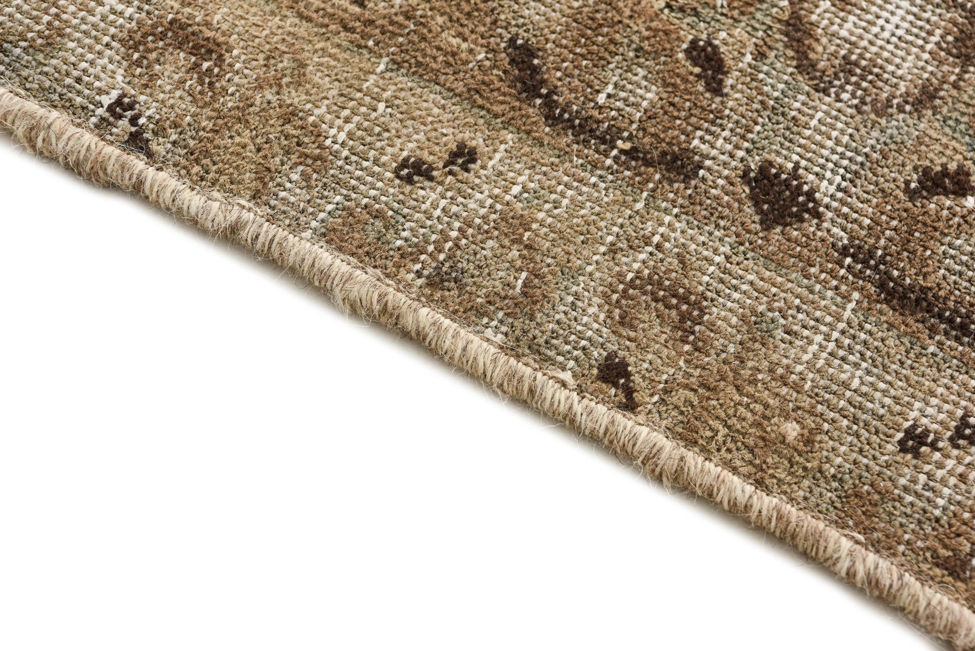 9' 4 x 11' 5 Hand Knotted Ultra Vintage Persian Wool Rug