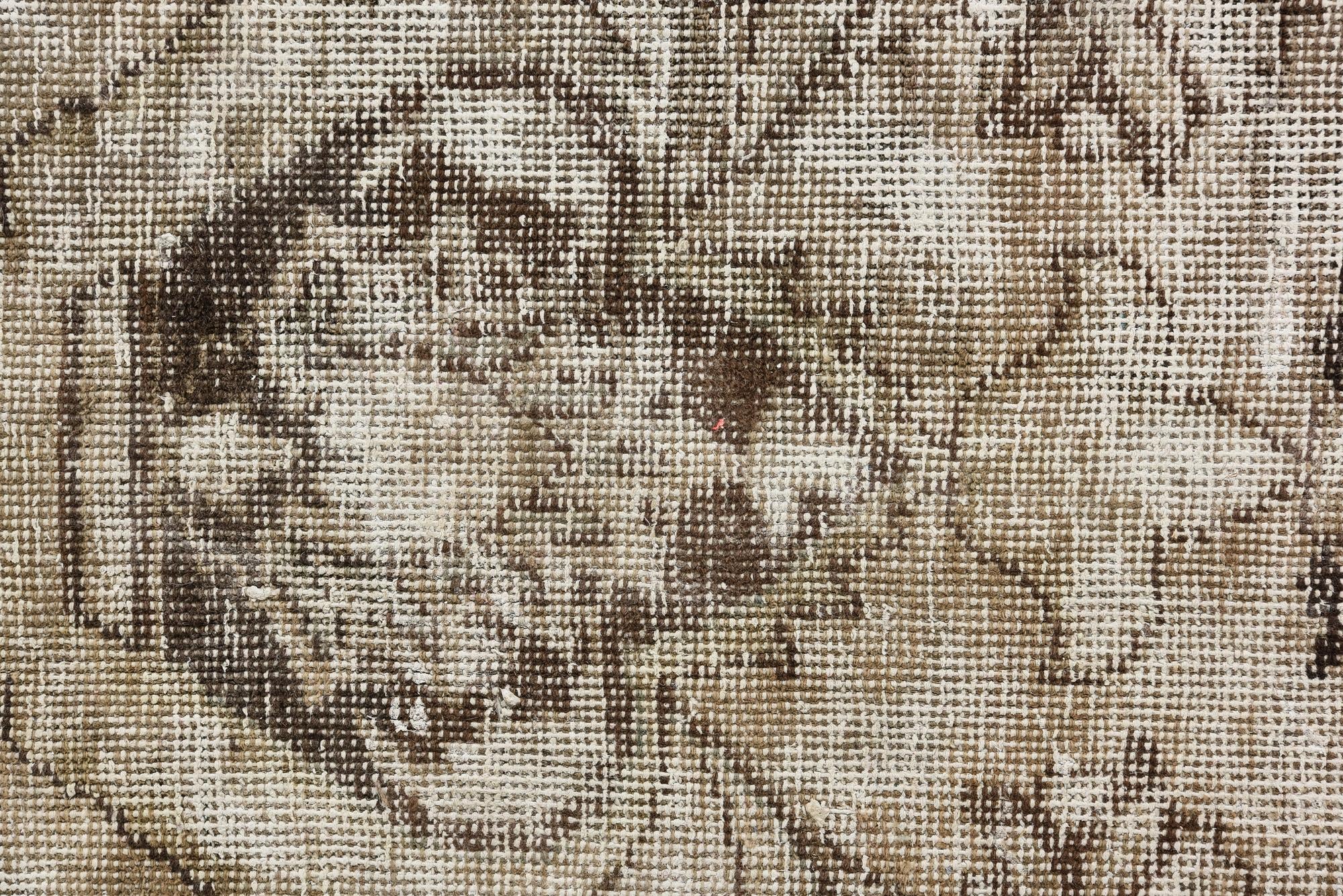 9' 4 x 11' 5 Hand Knotted Ultra Vintage Persian Wool Rug