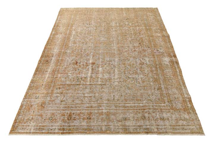 9' 6 x 12' 2 Hand Knotted Ultra Vintage Persian Wool Rug