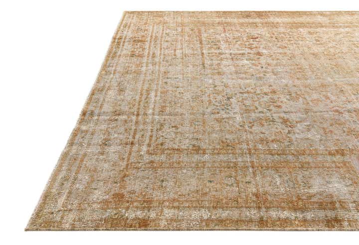 9' 6 x 12' 2 Hand Knotted Ultra Vintage Persian Wool Rug