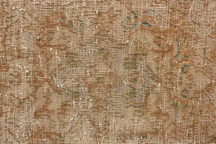 9' 6 x 12' 2 Hand Knotted Ultra Vintage Persian Wool Rug