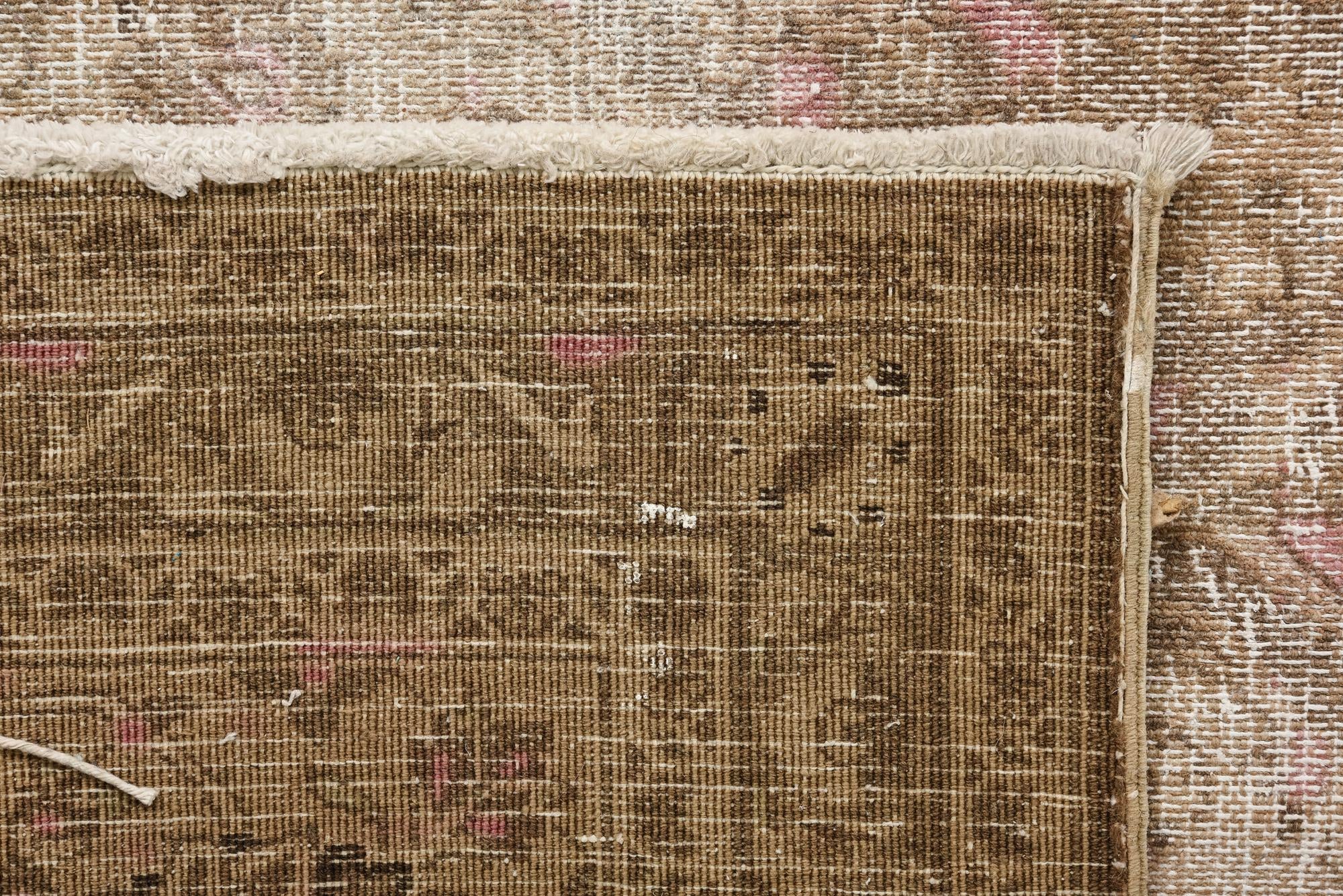 9' 9 x 12' 7 Hand Knotted Ultra Vintage Persian Wool Rug