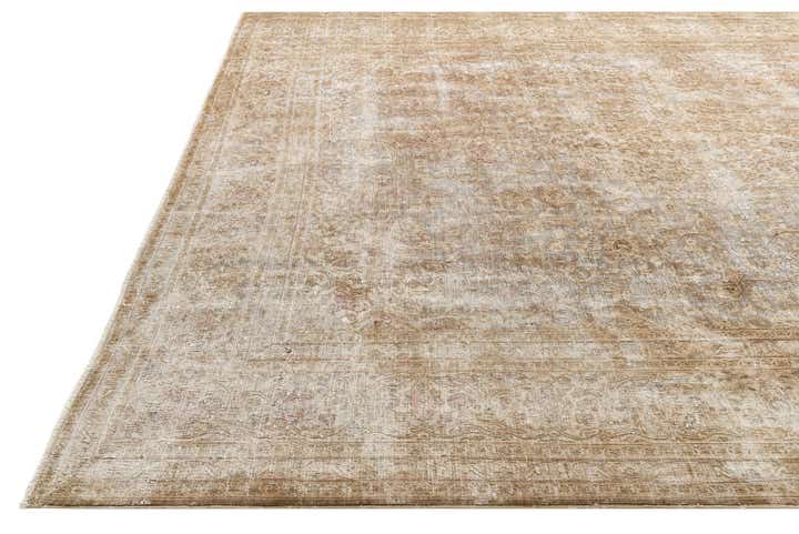 9' 9 x 12' 7 Hand Knotted Ultra Vintage Persian Wool Rug