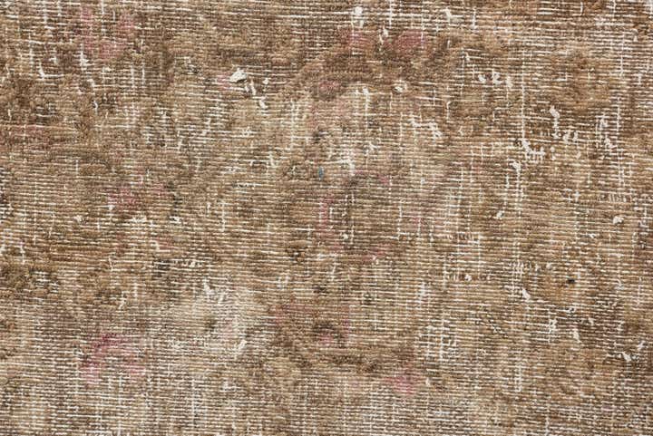 9' 9 x 12' 7 Hand Knotted Ultra Vintage Persian Wool Rug