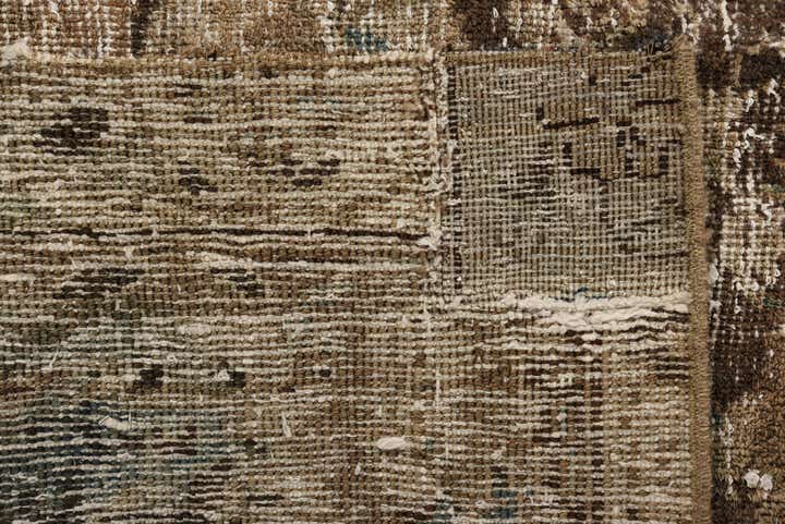9' 1 x 11' 9 Hand Knotted Ultra Vintage Persian Wool Rug