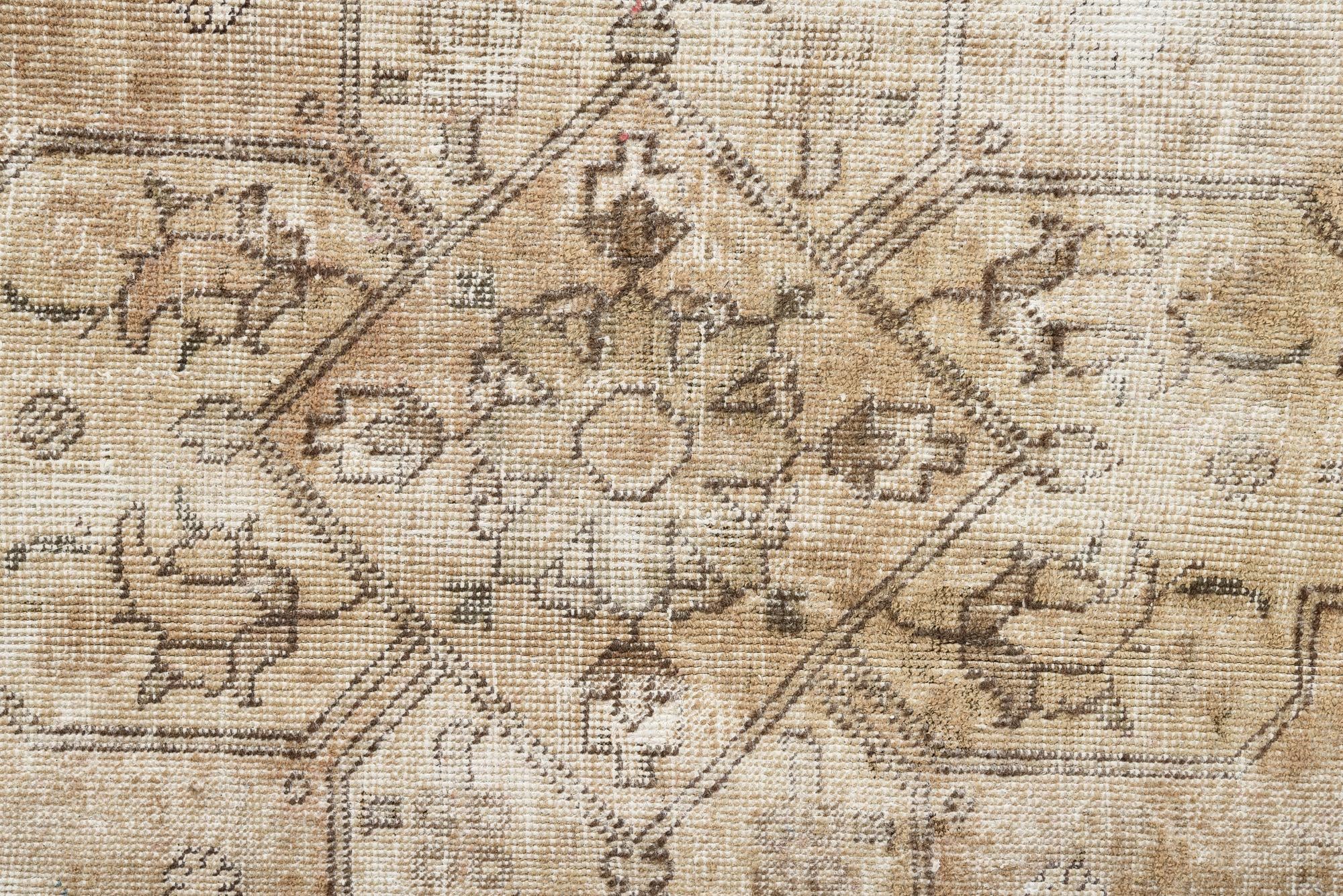 9' 10 x 12' 8 Hand Knotted Ultra Vintage Persian Wool Rug