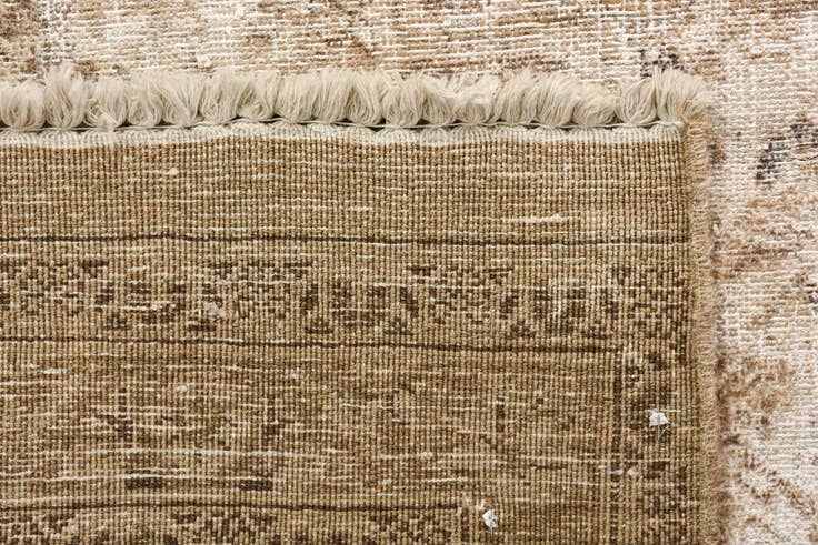 Detail image of 9' 8 x 12' 10 Hand Knotted Ultra Vintage Persian Wool Rug