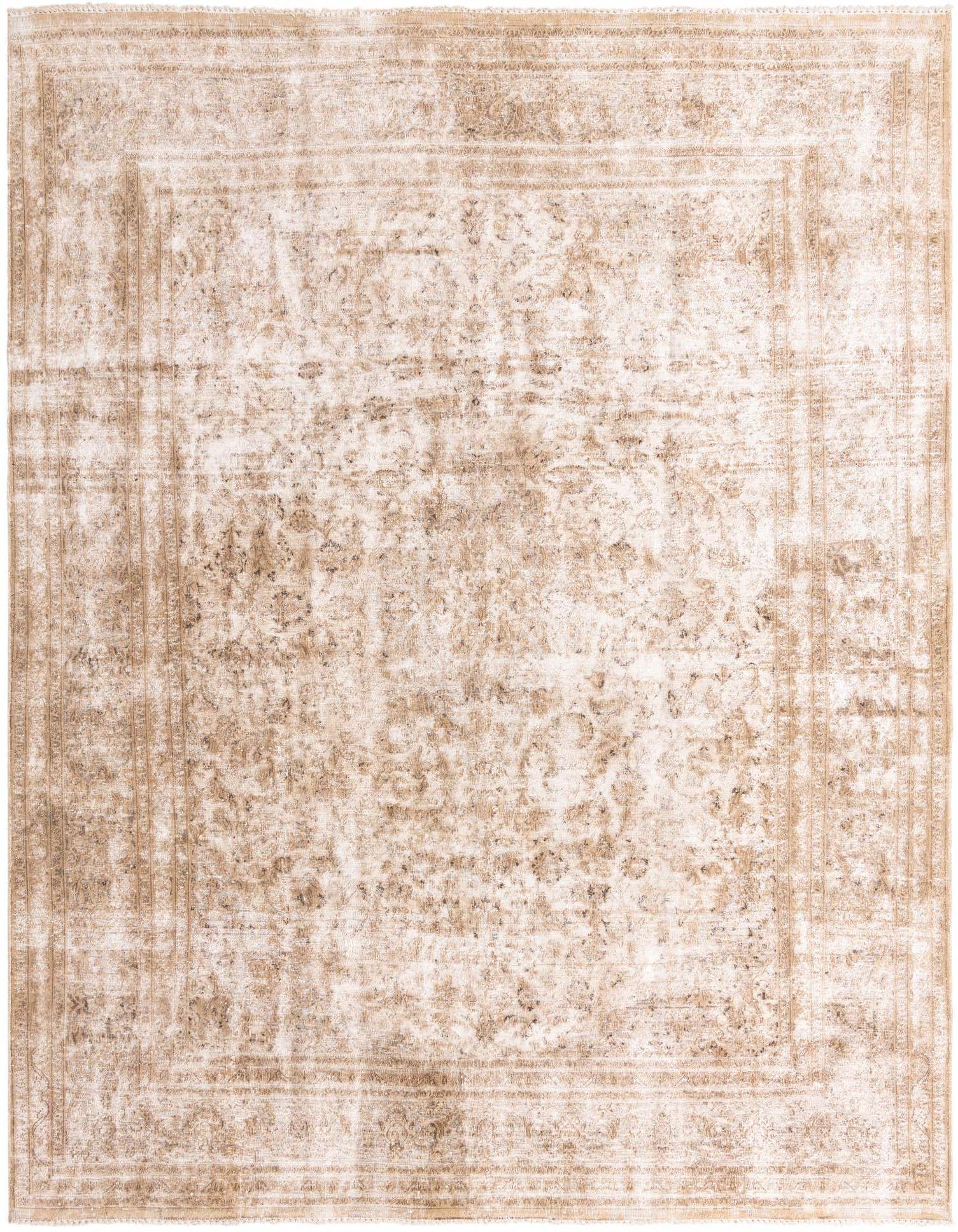 Primary image 9' 8 x 12' 10  Hand Knotted Ultra Vintage Persian Wool Rug