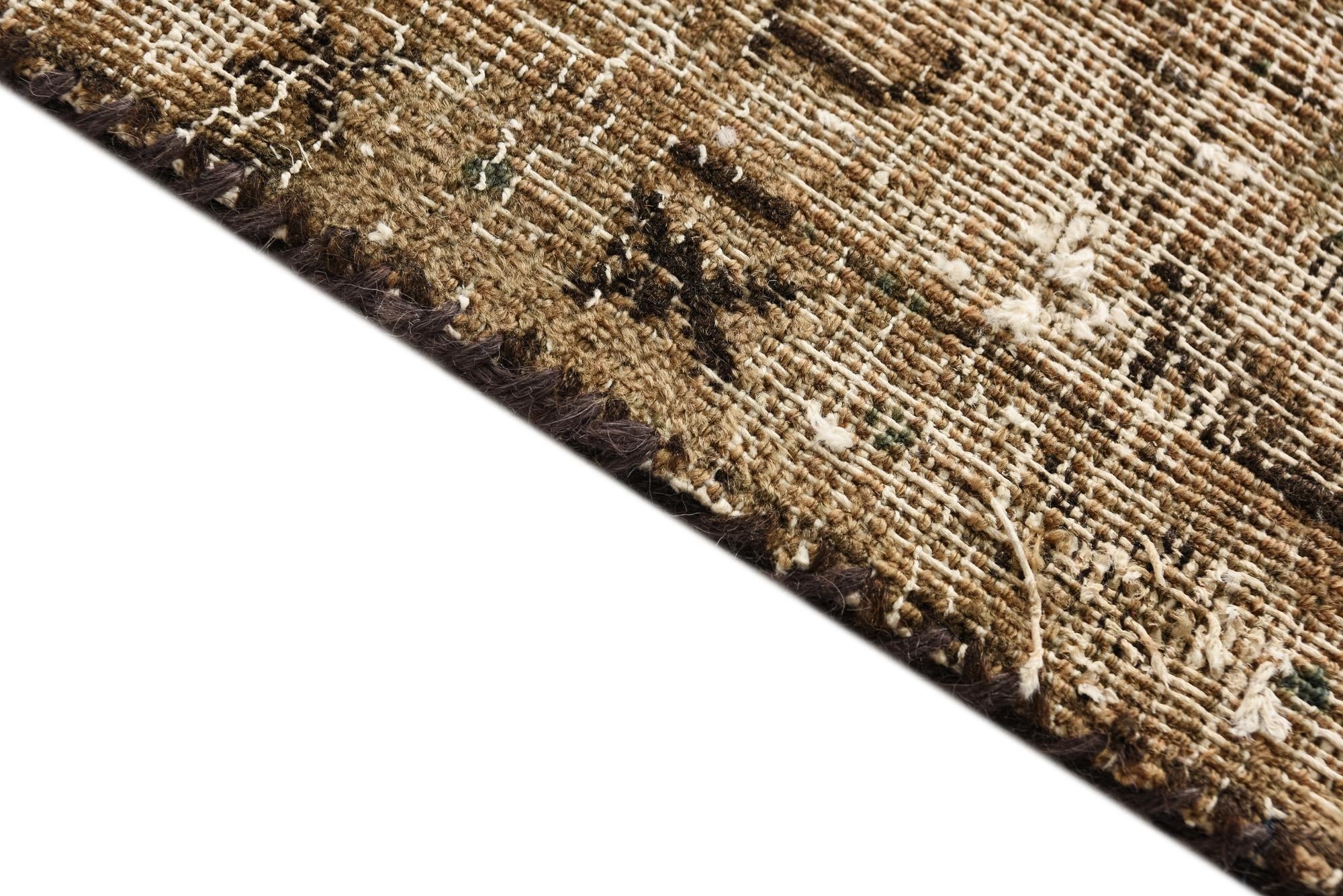 9' 5 x 12' 3 Hand Knotted Ultra Vintage Persian Wool Rug