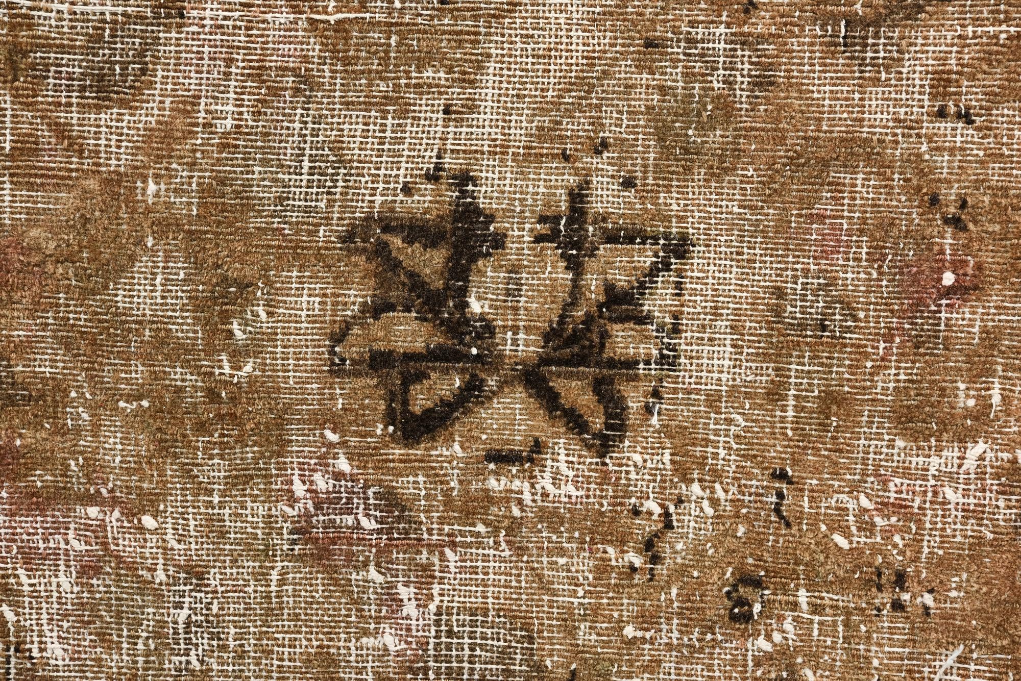 9' 5 x 12' 3 Hand Knotted Ultra Vintage Persian Wool Rug