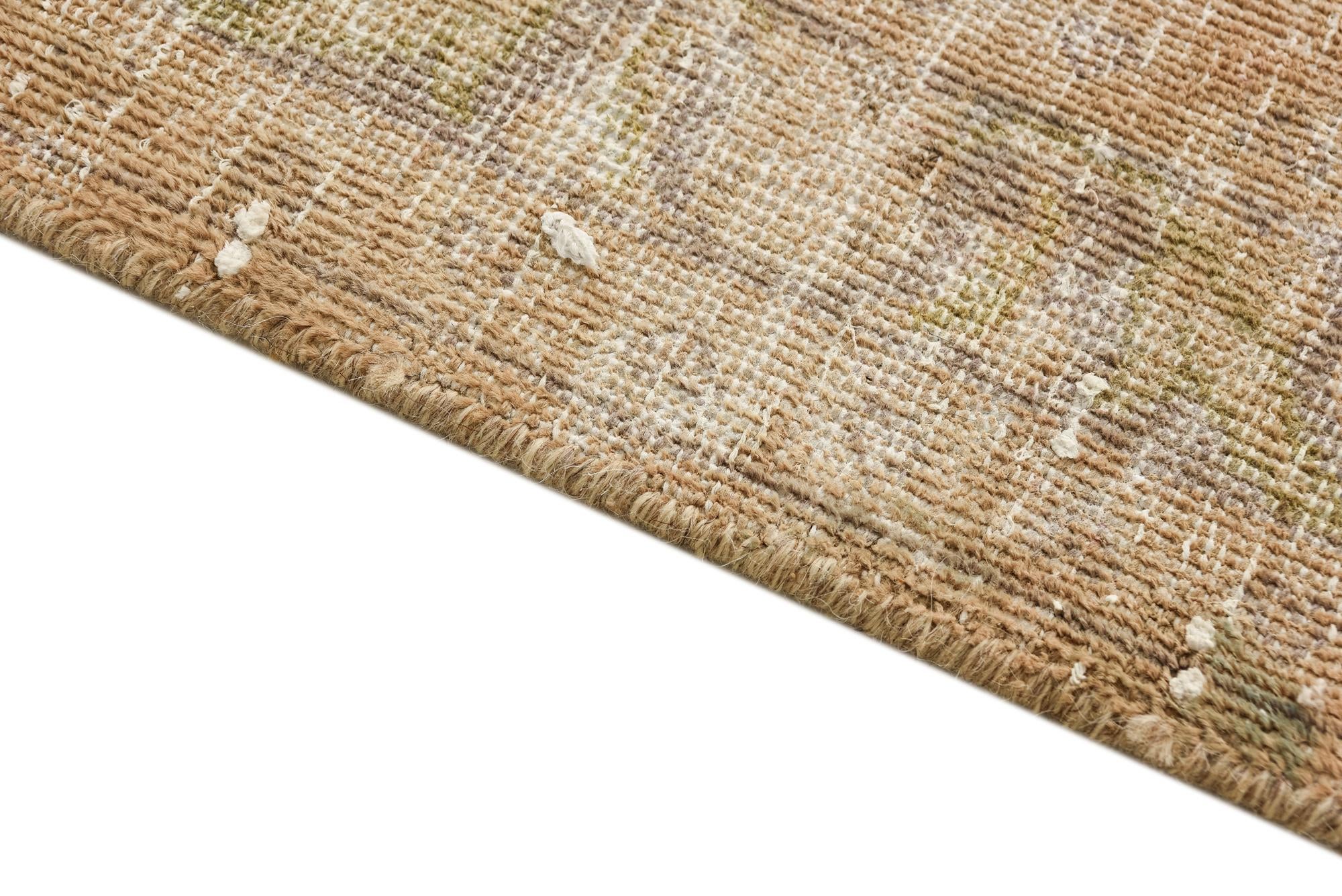 9' 1 x 13' Hand Knotted Ultra Vintage Persian Wool Rug