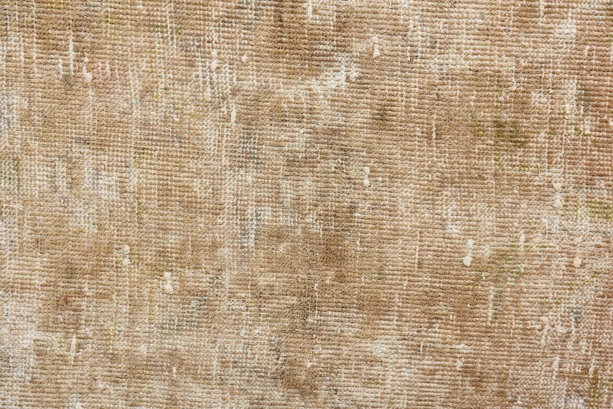 9' 1 x 13' Hand Knotted Ultra Vintage Persian Wool Rug