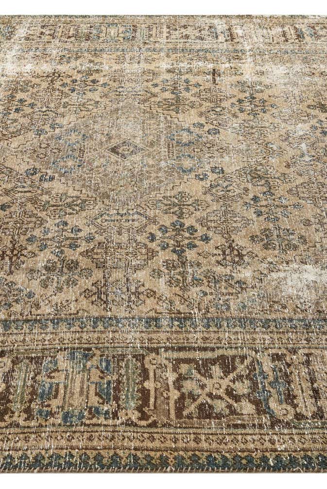 7' 8 x 10' 3 Hand Knotted Ultra Vintage Persian Wool Rug