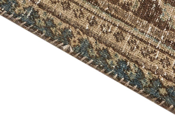 Detail image of 7' 8 x 10' 3 Hand Knotted Ultra Vintage Persian Wool Rug